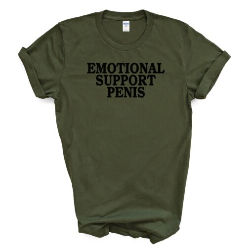 EMOTIONAL SUPPORT PENIS T-Shirt - Image 4