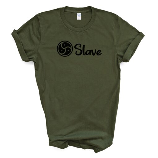 Triskelion BDSM Symbol Slave T Shirt - Image 4